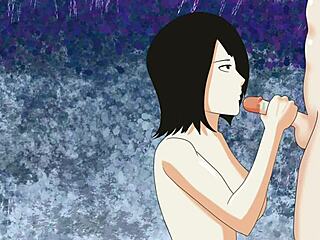 Mikasa’s intimate moment in the cave – Attack on Titan