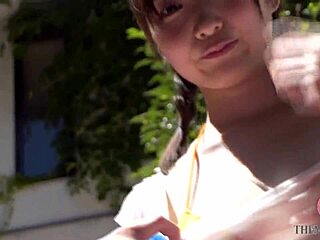 Water Play SPLASH Under Sunny Skies with Stunning Beauty PPMN-088.