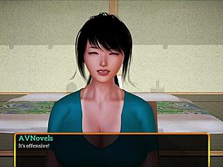 A walkthrough of the anime erotic story, Family 387