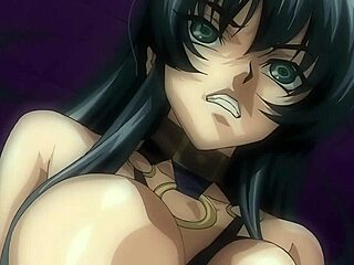 Hei, sjekk Taimanin Asagi vol 03 med søstre i hard clash, vill 4K anime action