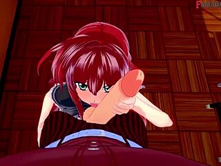 rias gremory and akeno in hs dxd ntr madness