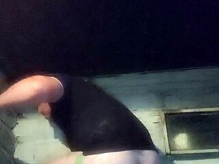 Damn! Full rough fuck of policeman’s anal with vodka bottle!