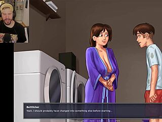 Θα μπορούσα να αποφύγω αυτή την ντροπιαστική στιγμή στο ντους στο Summertime Saga, ουφ!