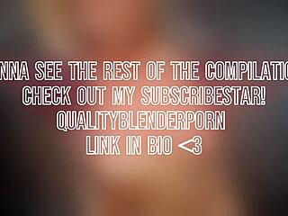 these gaming sluts ride and get creampied in a wild compilation