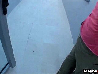 amateur brunette evelyn lacie experiences intense first anal adventure with deep assfucking