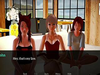 my new family gets wild with big tits and ass