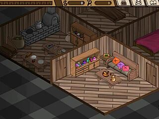 Elf slave gets milked and bred!