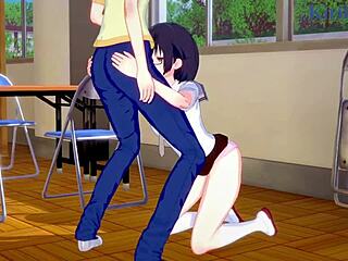 Kasumi Nomura, Olivia, and Chisato Higuchi in wild futanari hentai sex