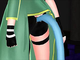 Sinon Sword Art Online MMD Animation