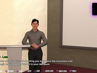 Naughty redhead in College Kings 2 craves my huge cock