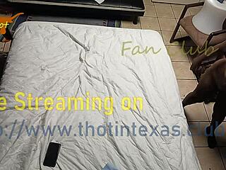 Ebony milf in Texas asks, 'Want this wet hairy pussy now?'