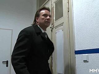 prepping the interview with some undressing and fingering tips