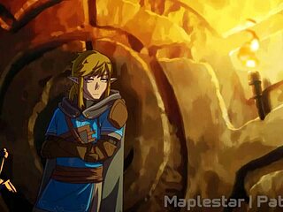 Zelda in hot hentai action