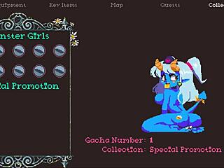 Flip Witch hentai game ghost femdom action!