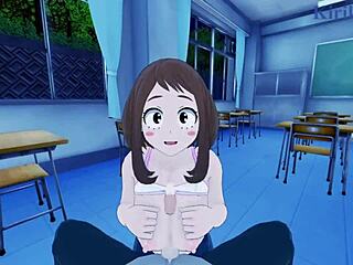 Ochako and Izuku's Intense Hentai Creampie Adventure?