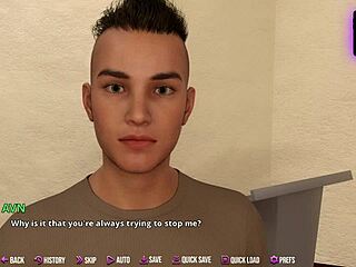 Naughty redhead in College Kings 2 craves my huge cock