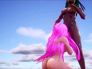 Valerie Visxen Meets Maya The Bird Girl In Intense Wild Life Sex