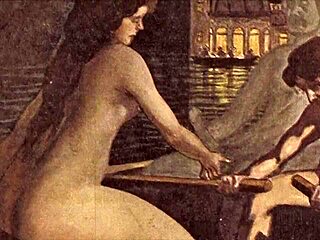 Hey, check out these vintage erotic sketches!