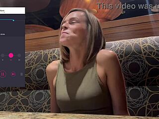 Hej, dochodzę publicznie w restauracji z wibratorem na pilota!