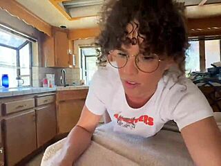 stepmom finally gives in to taboo desires with cum on her tits