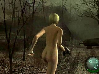 Ashley Nude in Resident Evil 4 Gameplay