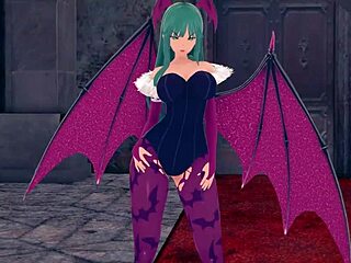 Morrigan's Halloween special: See through and fuck me full
