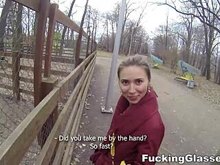 Fucking glasses squirrel foretells hot anal sex with european teen 18+ shaved pussy riding doggystyle cumshot