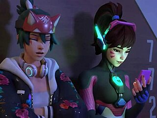 Overwatch Hentai Scenes Compilation