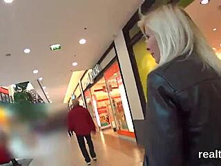 Charming czech teen 18+ tempted in mall undressing hardcore pov pounding