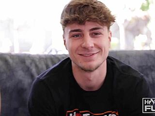 I joined my college bros in an mmf threesome where we fucked this muscular redhead bodybuilder from Peru in a wild group session.