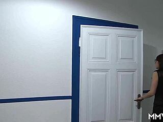 prepping the interview with some undressing and fingering tips