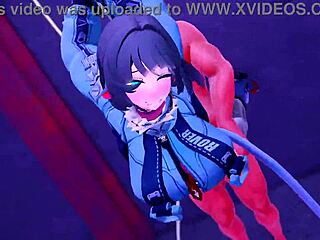 Дикое путешествие Джейн в 3D хентай анимации