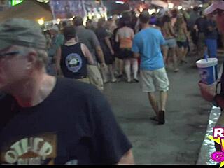 Street Flashing Sluts at Fantasy Fest