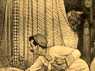 vintage erotic cartoon with steamy details