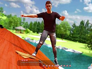 מציצן מתבונן בכוס של נעמי