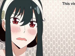 horny 3d cartoon hentai babe gets wild on public bus.