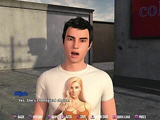 Naughty redhead in College Kings 2 craves my huge cock