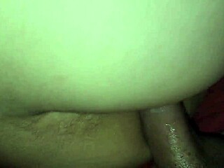 My stepmother lets me drill her asshole doggy style while she moans loud