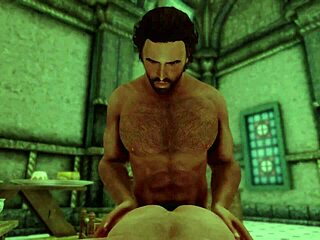 Tre uomini si scatenano scopando selvaggiamente dentro casa insieme