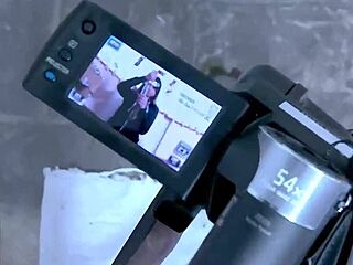 Italian Brunette Rides and Fingers Her Hairless Pussy