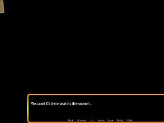 Walkthrough of the visual novel game My new stepfamily 581