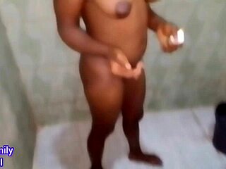 African Teen Takes Homemade Bath Naija