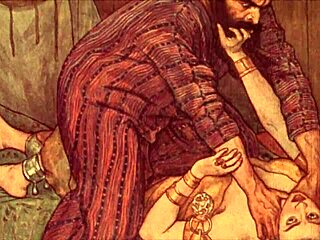 vintage erotic cartoon with steamy details