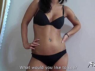 POVBITCH - SKINNY BLONDE SUCKS BIG COCK AND HATES CUM IN MOUTH