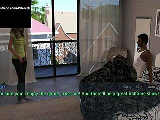 A wife and stepmother in a cartoon adventure.