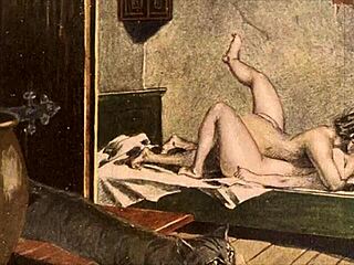 Hey, check out these vintage erotic sketches!