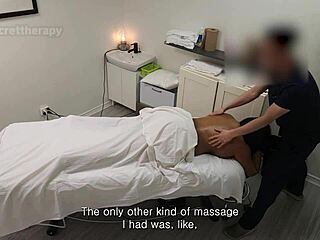 jessica, the thick black student, says she's happy for my special massage