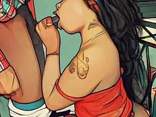 mommy's sloppy blowjob on stepbro's monster cock defies expectations