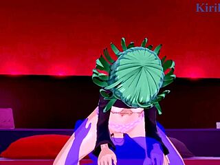 Tatsumaki and Fubuki in Intense 3D Hentai Sex with Old Man - One-Punch Man