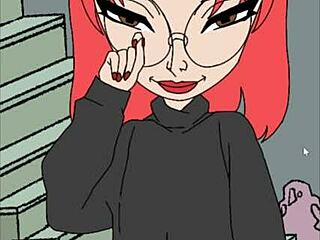 Halloween cartoon porno in a strange house setting. Spooky and hot! 👻